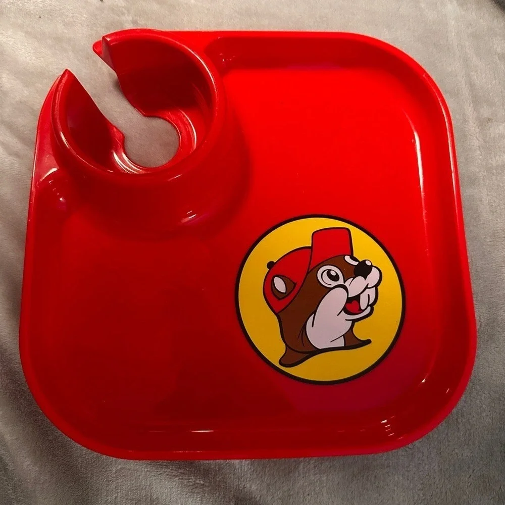 Buc-ees Collectible Party Plate Multiple uses for this plate. Fits Solo Cup